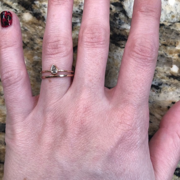 Rose Gold and Diamond Ring by Artemer - Picture 5 of 6